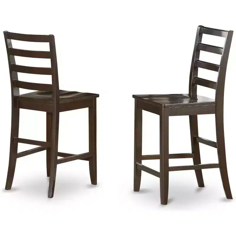 Barhocker in Tresenhöhe - mit Leiterlehne