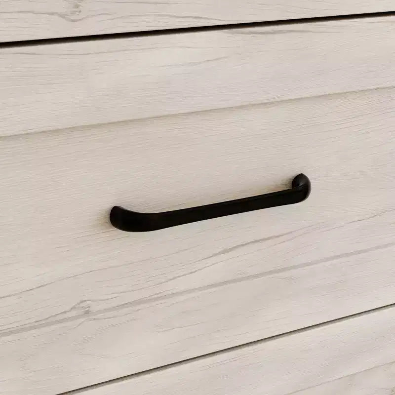 Cómoda gris de diseño clásico: amplio espacio de almacenamiento que crea un ambiente elegante en el hogar
