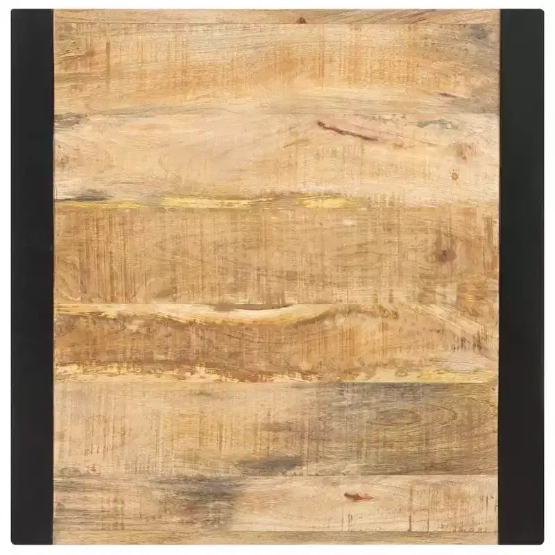 Mesa de comedor de madera maciza de mango y acacia en acabado rústico