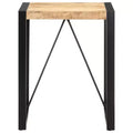 Mesa de comedor de madera maciza de mango y acacia en acabado rústico