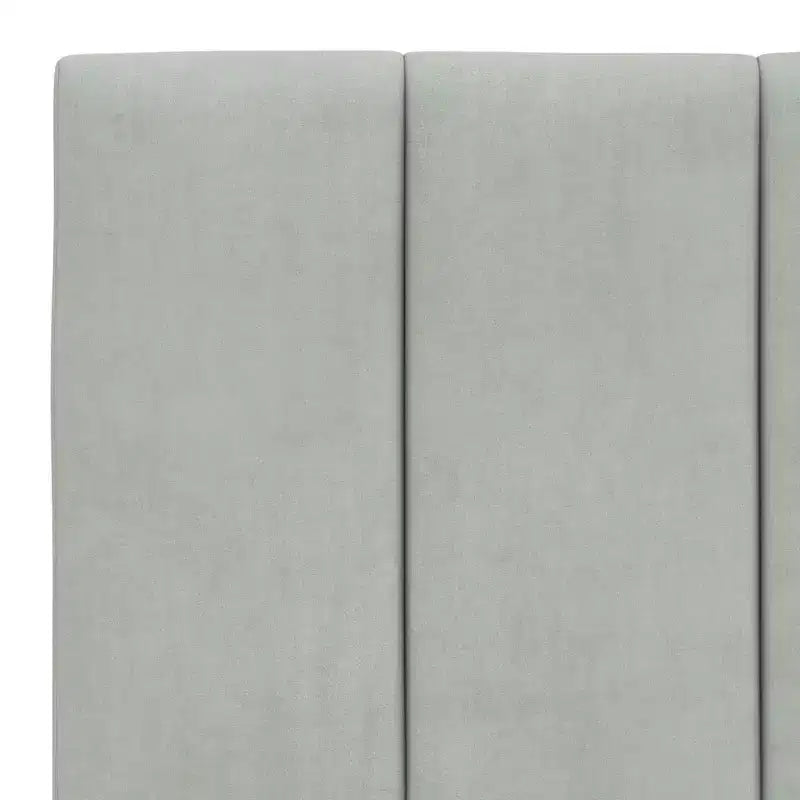 Estructura de cama con LED, sin colchón, 76x79.9, terciopelo